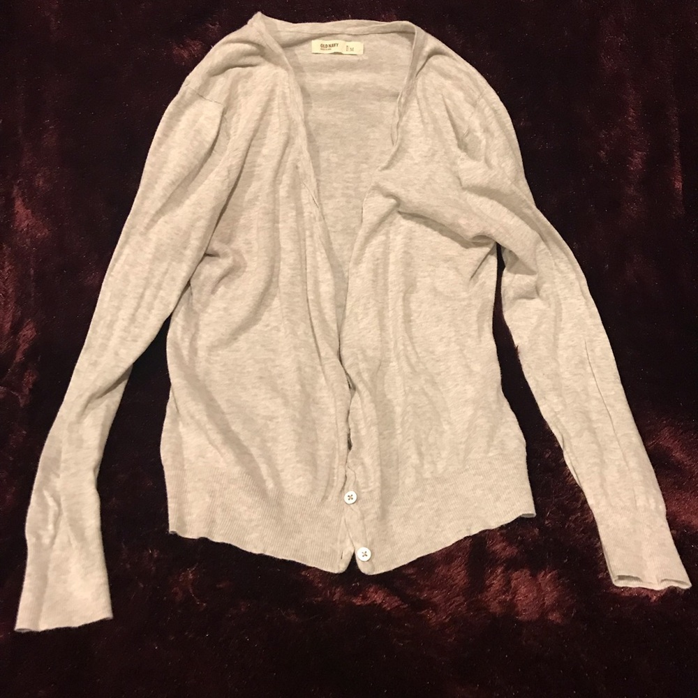Old Navy Gray Cardigan